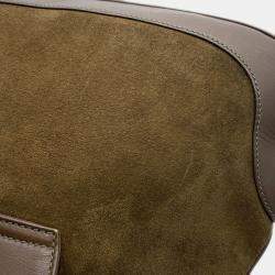 Pre Owned Gucci Shoulder Bag Jackie Suede Vault