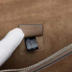 Pre Owned Gucci Brown Medium GG Supreme Dionysus Shoulder Bag
