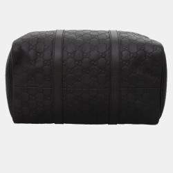 Pre Owned Gucci Guccissima Boston Top Handle