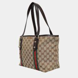 Pre Owned Jolicoeur Medium GG Canvas Tote Bag