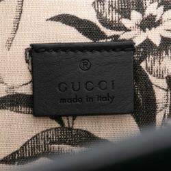 Pre Owned Gucci Black Medium Leather Dionysus Shoulder Bag
