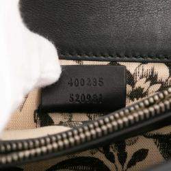 Pre Owned Gucci Black Medium Leather Dionysus Shoulder Bag