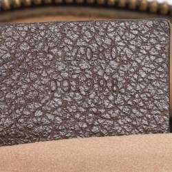 Pre Owned Gucci Beige/Brown GG Supreme Canvas and Leather Small Ophidia Crossbody Bag