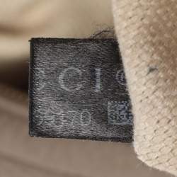 Pre Owned Gucci Taupe Leather Soho Disco Hobo