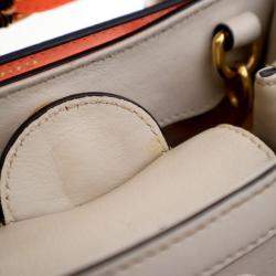 Pre Owned Gucci Mini Calfskin Diana Tote Bag