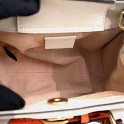 Pre Owned Gucci Mini Calfskin Diana Tote Bag
