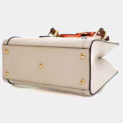 Pre Owned Gucci Mini Calfskin Diana Tote Bag