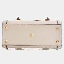 Pre Owned Gucci Mini Calfskin Diana Tote Bag