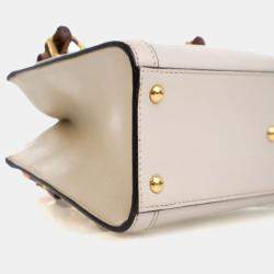 Pre Owned Gucci Mini Calfskin Diana Tote Bag