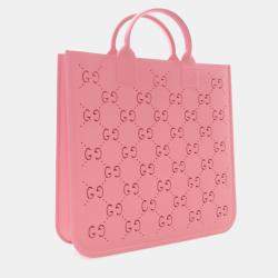 Pre Owned Gucci Rubber Tote