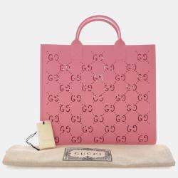 Pre Owned Gucci Rubber Tote