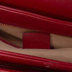 Pre Owned Gucci Brown Medium GG Supreme Horsebit 1955 Shoulder Bag