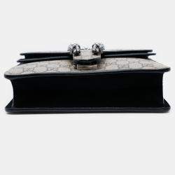 Pre Owned Gucci Beige Small GG Supreme Dionysus Crossbody
