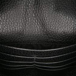 Pre Owned Gucci Black Mini Leather Dionysus Wallet on Chain