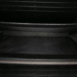 Pre Owned Gucci Black Mini Leather Dionysus Wallet on Chain