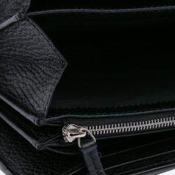 Pre Owned Gucci Black Mini Leather Dionysus Wallet on Chain