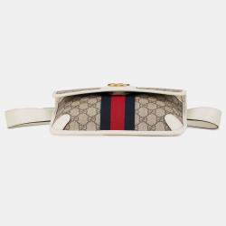 Pre Owned Gucci GG Supreme Ophidia Belt Bag