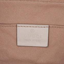 Pre Owned Gucci Blue Small GG Marmont Leather Torchon Crossbody