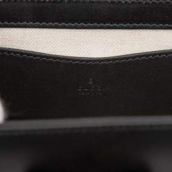 Pre Owned Gucci Mini Leather Bamboo 1947 Belt Bag
