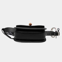 Pre Owned Gucci Mini Leather Bamboo 1947 Belt Bag