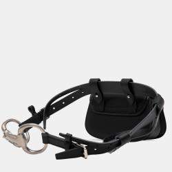 Pre Owned Gucci Mini Leather Bamboo 1947 Belt Bag