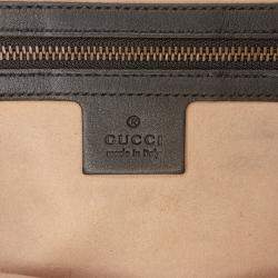 Pre Owned Gucci Black GG Marmont Matelasse Leather Crossbody