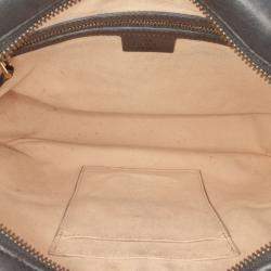 Pre Owned Gucci Black GG Marmont Matelasse Leather Crossbody