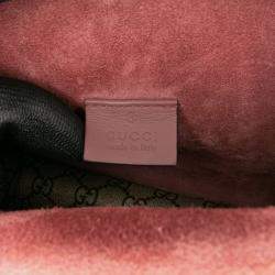Pre Owned Gucci Brown Small GG Supreme Blooms Dionysus Crossbody