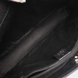 Pre Owned Gucci Black Canvas GG Tote Handbag