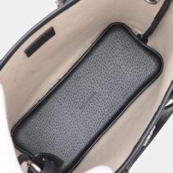 Pre Owned Gucci Beige Brown Mini GG Supreme Ophidia Tote