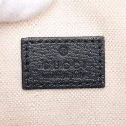 Pre Owned Gucci Beige Brown Mini GG Supreme Ophidia Tote