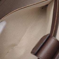 Pre Owned Gucci Beige Palace Medium Jumbo GG Canvas Web Tote