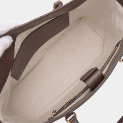 Pre Owned Gucci Beige Palace Medium Jumbo GG Canvas Web Tote