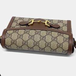 Pre Owned Gucci Horsebit 1955 Mini Bag