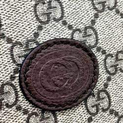 Pre Owned Gucci Beige PVC GG Supreme Backpack and Briefcase