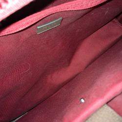 Pre Owned Gucci Beige PVC GG Supreme Backpack and Briefcase