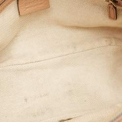 Pre Owned Gucci Beige Leather Small Soho Bowler Bag