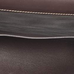 Pre Owned Gucci Beige/Brown GG Canvas Lovely Heart Continental Wallet