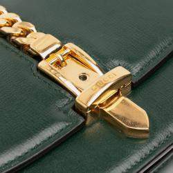 Pre Owned Gucci Mini Leather Sylvie 1969 Crossbody