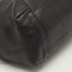 Pre Owned Gucci Black Leather Greenwich Shoulder Bag