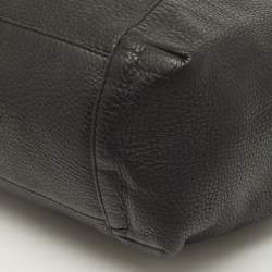 Pre Owned Gucci Black Leather Greenwich Shoulder Bag
