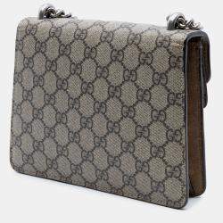 Pre Owned Gucci Small GG Supreme Dionysus Crossbody