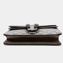 Pre Owned Gucci Small GG Supreme Dionysus Crossbody