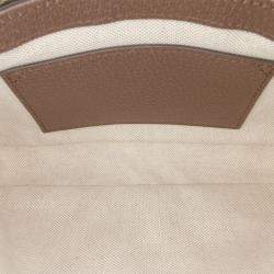 Pre Owned Gucci Brown GG Supreme Ophidia Pochette Crossbody