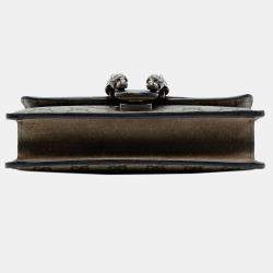 Pre Owned Gucci Brown Small GG Supreme Dionysus Crossbody