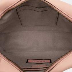 Pre Owned Gucci Pink GG Marmont Matelasse Leather Gucci Ghost Crossbody