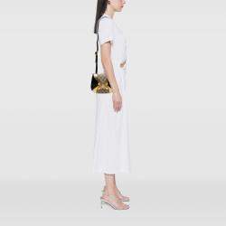 Pre Owned Gucci Beige Brown GG Supreme Osiride Crossbody