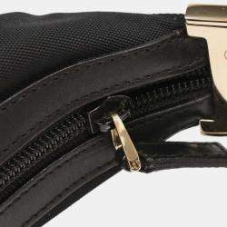 Pre Owned Gucci Black Nylon Shoulder Bag