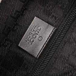 Pre Owned Gucci Black Nylon Shoulder Bag