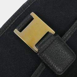 Pre Owned Gucci Black GG Tote Bag